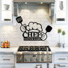 Kitchen Sign Personalized 2 - Metal
